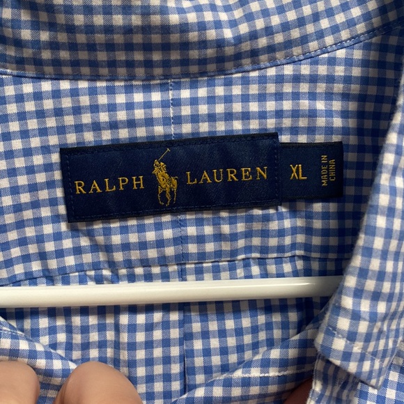 Ralph Lauren mens button up shirt size XL - Picture 4 of 5